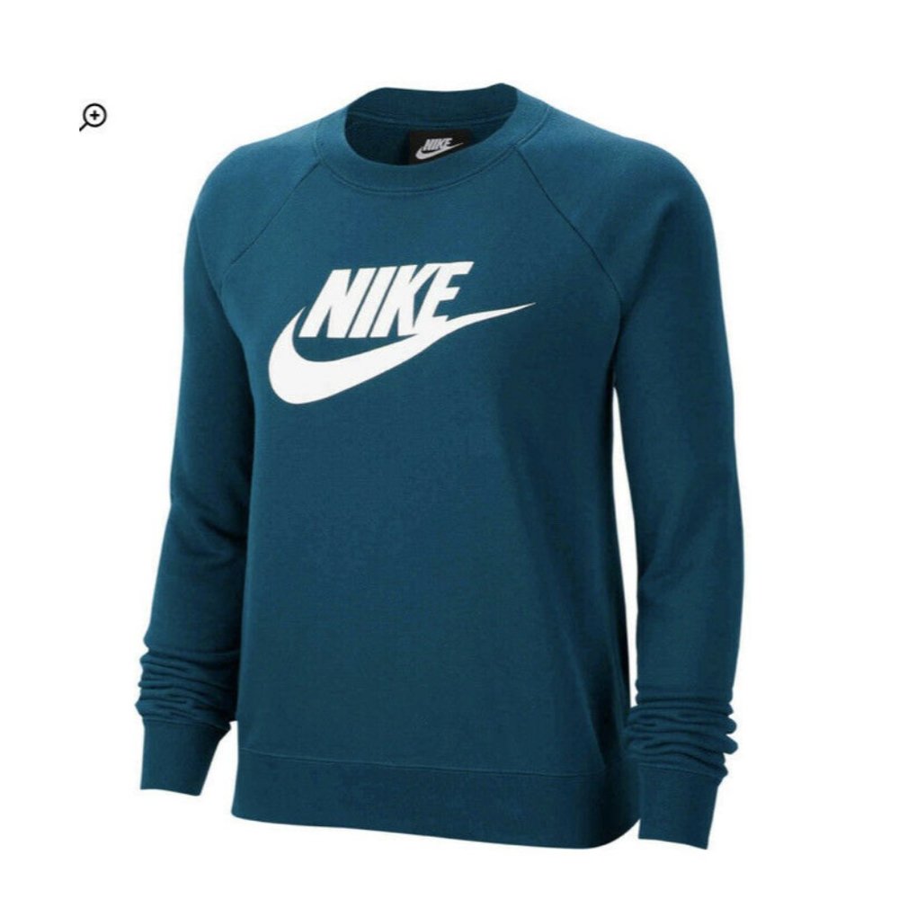 Womens Nike Essential Fleece Crew – Midnight